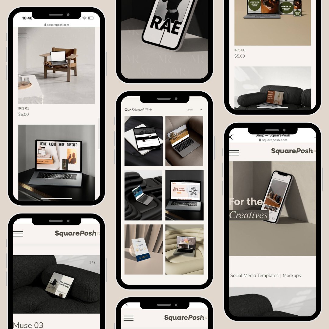 Looking for mockups to enhance your design? Check out our mockup store through the link in the bio and increase your wor